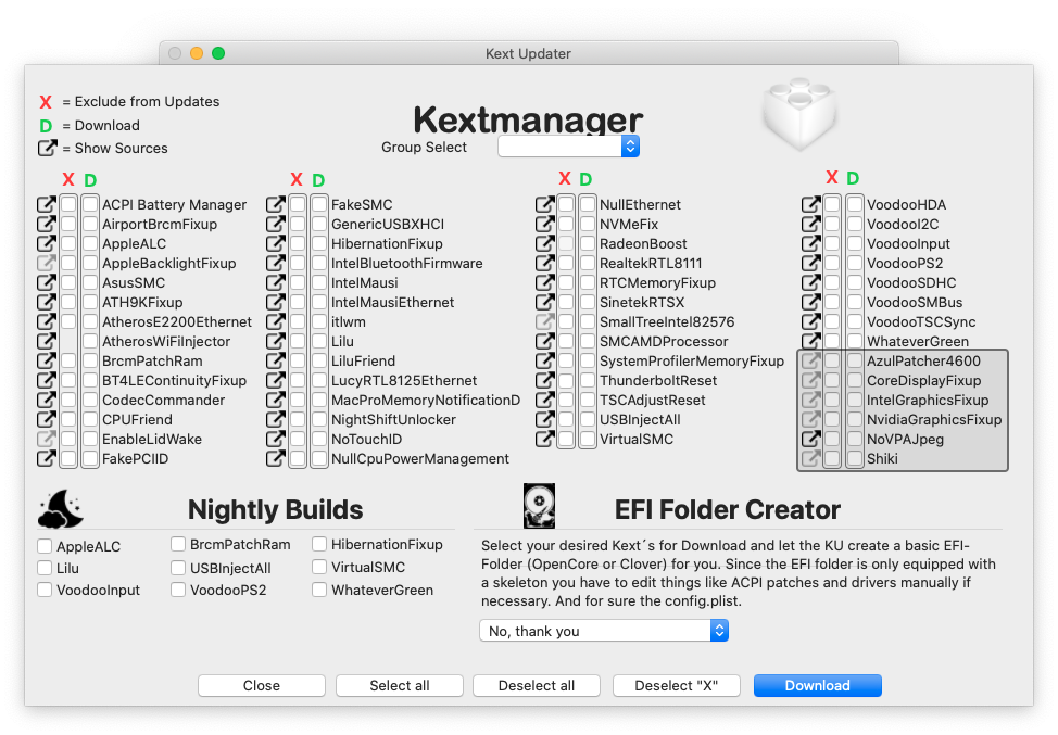 KU Kextmanager