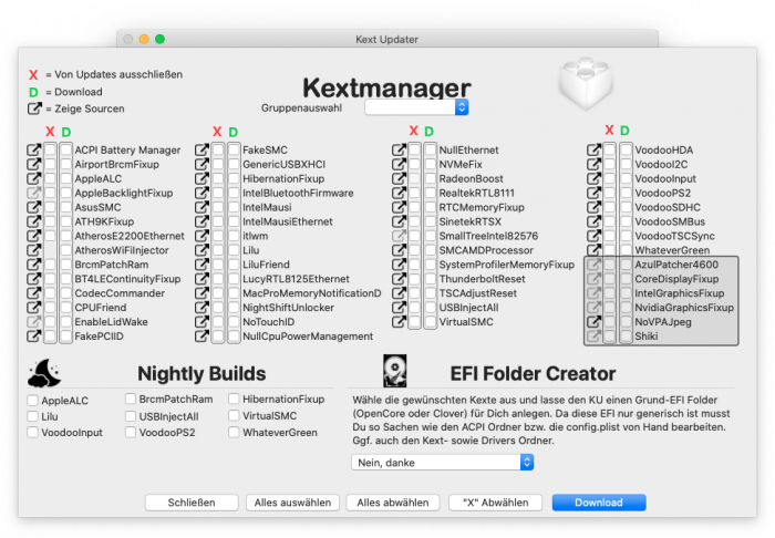 KU Kextmanager